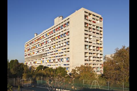 Cité Radieuse, Le Corbusier's Unité d'habitation housing estate in Marseille